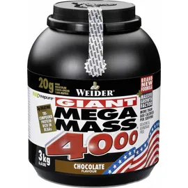 Weider Mega Mass 4000 Schoko Pulver 3000 g