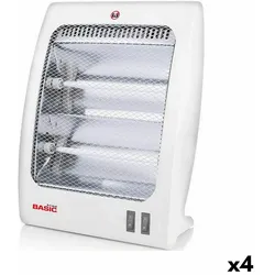Heizung Basic Home Elektrisch 800 W (4 Stück)