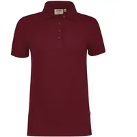Hakro Damen Poloshirt Bio-Baumwolle Gots weinrot
