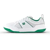 Wilson Pickle Pro Herren-Pickleball-Schuhe, Klassisches Design, Hervorragende Passform, Robuste Struktur, Mit atmungsaktivem Mesh, Bosphorus/Weiß/Bosphorus, Größe 8,5