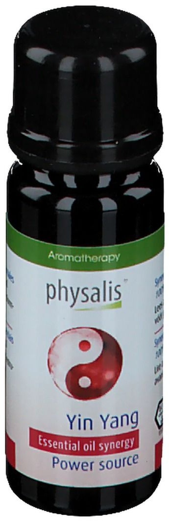 physalis® Synergie Yin & Yang Power source Huile essentielle Bio 10 ml huile