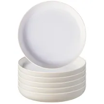 Villeroy & Boch like. by Villeroy & Boch Suppenteller Beige, Keramik, Essen ø 21,9 cm 6er Set