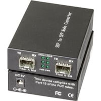 EFB-Elektronik Black Box Netzwerk Medienkonverter 1000 Mbit/s Schwarz