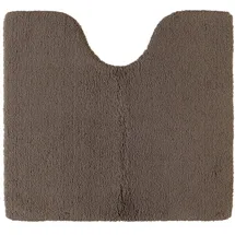 Rhomtuft Badteppich Braun 60 x 55 cm