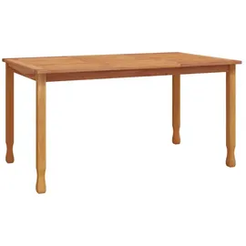 vidaXL Gartentisch 150 x 90 x 75 cm Braun