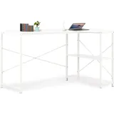 vidaXL Computertisch Weiß 120x72x70 cm