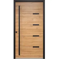 Splendoor Haustür ThermoSpace Oslo Prime Woodeffect 110 cm x 210 cm Anschlag Lin