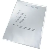 Leitz Sichthüllen re:cycle A4 PP 130my geprägt Packung mit