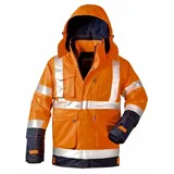 Warnschutz Jacke 2-in-1 "PHILIPP"orange/marine - S - Orange