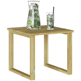 vidaXL Gartentisch 40 x 40 x 36 cm Braun