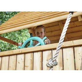 fungoo Spielturm Fortress Toybox Grün