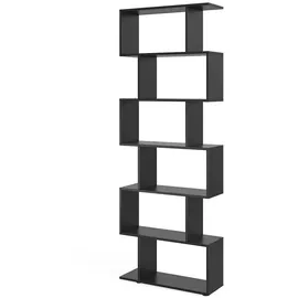 Vicco Raumteiler Levio 70 x 192,2 x 23,8 cm Schwarz