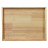 Asa Selection Holztablett rechteckig, natur wood Gummibaumholz, 53691970 - Braun