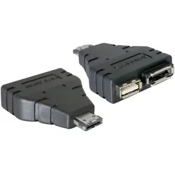 Delock Power Over ESATA adapter - Power Over eSATA-Adapter - Serial ATA 150/300