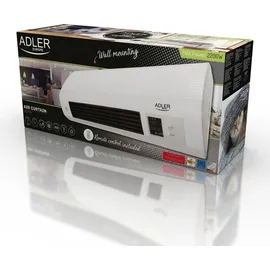 Adler AD 7714 Elektrischer Raumheizlüfter 2,2 kW weiß