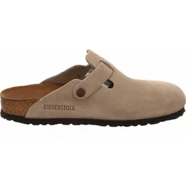 Birkenstock Boston Weichbettung Veloursleder taupe 37