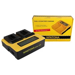 Dual LCD USB Ladegerät f. GoPro Hero 8 AHDBT-801 Hero 7 AHDBT-701 Hero 6 Hero 5 AHDBT-501