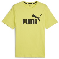 Puma Herren ESS Logo Tee (S) T-Stück, Lime Sheen Green, S EU