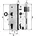 Alberts DIN L/R A170xB60xC40mm E 30mm Dornm 40mm