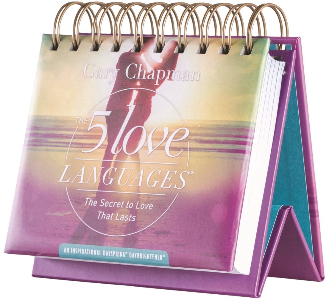 Gary Chapman - The 5 Love of Languages: The Secrets to Love That Lasts - an Inspirational DaySpring DayBrightener - Perpetual Calendar (88446)