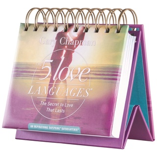 Gary Chapman - The 5 Love of Languages: The Secrets to Love That Lasts - an Inspirational DaySpring DayBrightener - Perpetual Calendar (88446)
