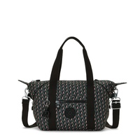 Unisex Art Mini Small Handbag (with Removable shoulderstrap), 3D K Pink