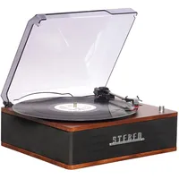 Denver VPB-262 Plattenspieler Schwarz, Holz