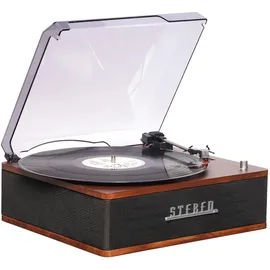 Denver VPB-262 Plattenspieler Schwarz, Holz