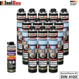 Brunnenschaum 12 x 750ml Bauschaum 1 x Reiniger Montageschaum Pistolenschaum