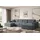 altdecor Wohnlandschaft, Dunkelgrau, Textil, 6-Sitzer, U-Form, 344x73x165 cm, Wohnzimmer, Sofas - Couches, Wohnlandschaften, Wohnlandschaften in U-Form