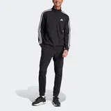 Adidas Basic 3-Streifen Trainingsanzug Black 2XL