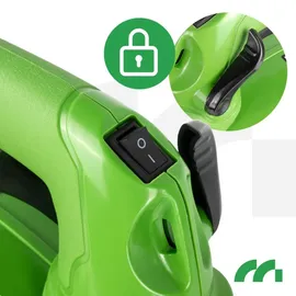 Maltec Benzin Laubsauger Laubbläser Gartenstaubsauger mit Häcksler MalTec MasterBlow7500W Motor 2-Takt 26cc Staubsauger Schredder