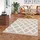Pergamon In & Outdoor Teppich Shaggy Juist Rauten (135 x 190 cm, Teppiche Böden, Teppiche, Outdoorteppiche