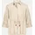 Cartoon Leinenjacke mit Tunnelzug beige 38