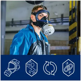 Dräger 1140 ABEK2 HgNO/CO P3 R D/CO 20, 1Stk.
