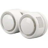 Zusammenklappbarer Nackenventilator Mit 3 Geschwindigkeitsstufen, Leise Und Ohne Rotorblätter, Ideal Für Die Schule, 1600 Mah, Weiß.