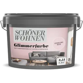 Schöner Wohnen Wandfarbe Glimmerfarbe Sparkling Rose 2,5 l