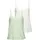 VIVANCE Spaghettitop Lime/Weiß 32/34