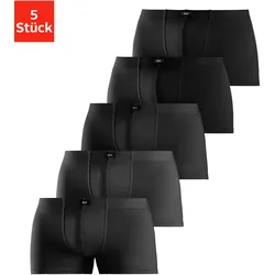 H.I.S Boxer »Boxershorts für Herren«, (Packung, 5 St.), aus Baumwolle, Gr. 4 (S), schwarz, , 378992-4