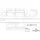 Villeroy & Boch Collaro Waschtischunterschrank C026B0VQ 160x54,8x50cm, Waschtisch links, LED-Beleuchtung 12W, Marine blue