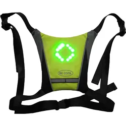 be cool Warnweste »BC250PK02 Softpocket mit LED« be cool gelb