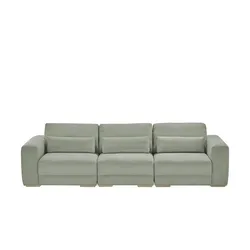 Einzelsofa  Solveig ¦ grün ¦ Maße (cm): B: 292 H: 82 T: 106.0
