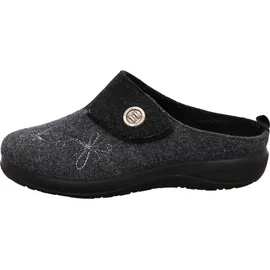 FLY FLOT D,Pantolette für Damen, schwarz, Größe 39 EU,