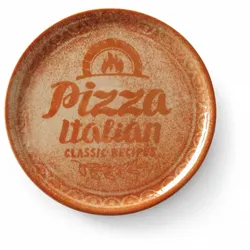 Pizzateller Recipe Collection Rot, HENDI, Rot, ⌀310mm
