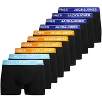 JACK & JONES »Boxershort 10er Pack in Schwarz/Blau/Orange |