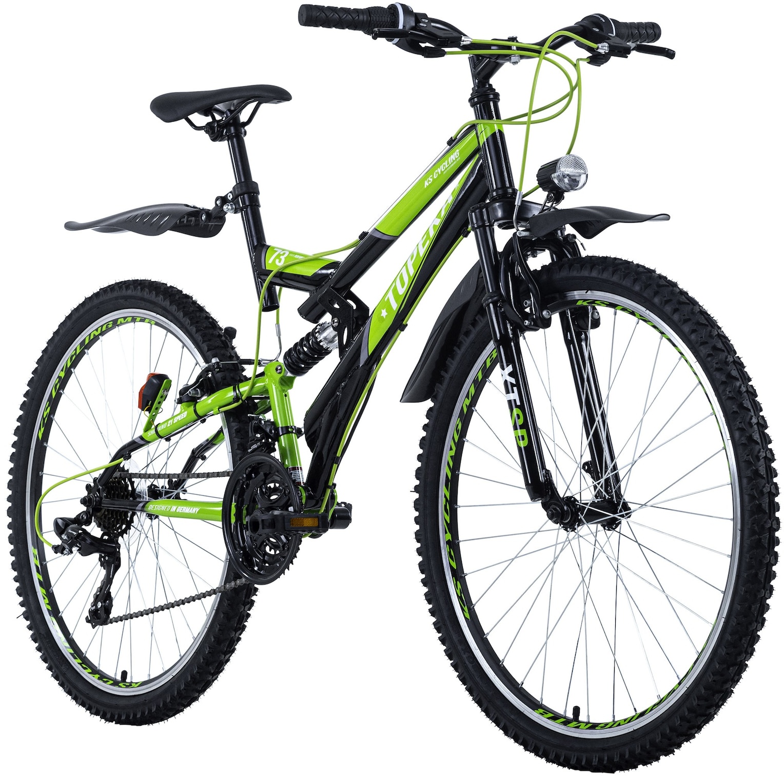 KS Cycling Mountainbike Fully ATB 26" Topeka