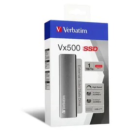 Verbatim Vx500 1 TB USB-C 3.2 Grau 47444