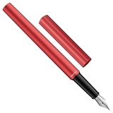 Pelikan Füllhalter P6 Ineo Elemente, Fiery Red, 1 Stück in Faltschachtel, 823623