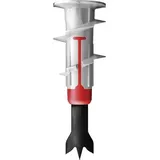 Fischer DuoLine Sortimentskasten L-Boxx 102 800-tlg. grau