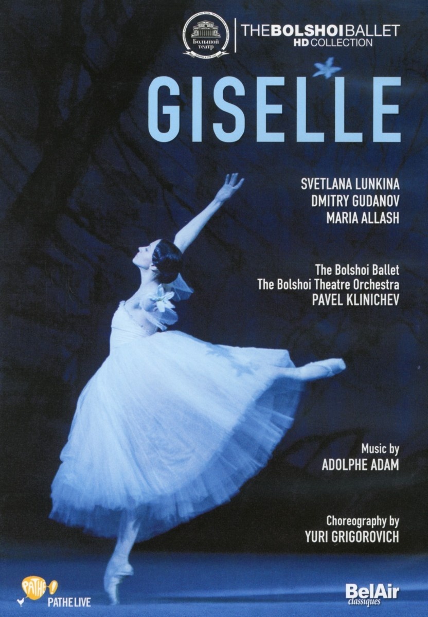Giselle - Bolschoi Ballett  Lunkina  Klinichev. (DVD)